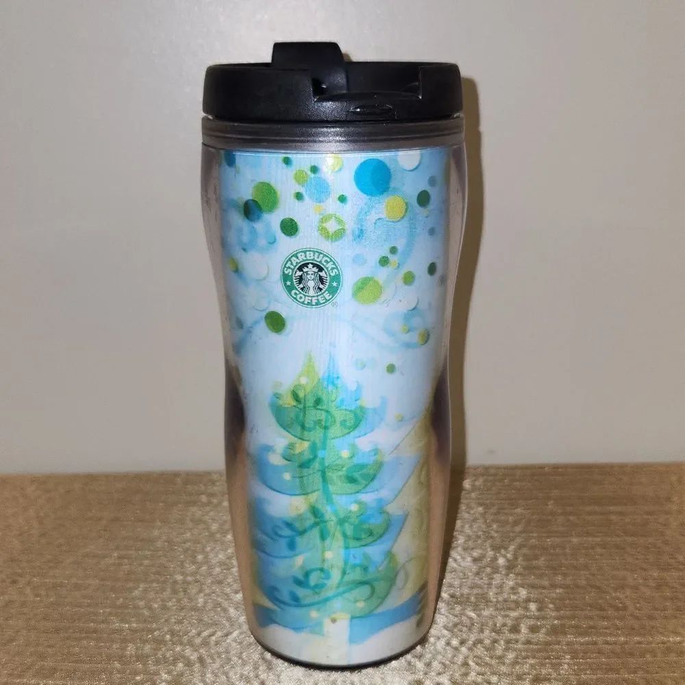 Starbucks 3D Winter Scene Tumbler 2004